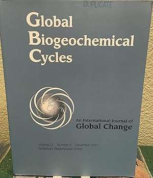 Seller image for Global Biogeochemical Cycle An International Journal of Global Change for sale by Crossroads Books