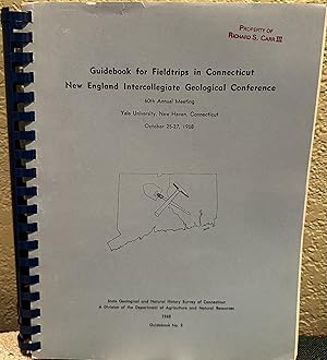 Guidebook for Fieldtrips in Connecticut 60th Annual Meeting