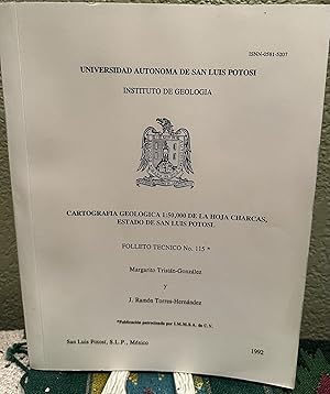 Imagen del vendedor de Cartigrafia Geologica 1: 50,000 De La Joja Characas, Estado De San Luis Potosi Spanish Language a la venta por Crossroads Books