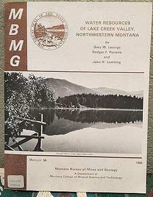 Seller image for Water resources of Lake Creek Valley, northwestern Montana for sale by Crossroads Books