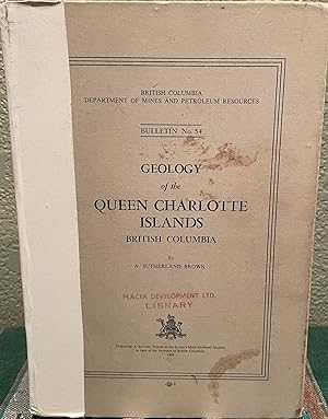 Geology of the Queen Charlotte Islands, British Columbia