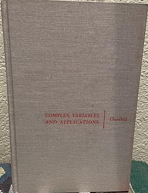 Complex Variables and Applications, Second Edition by Ruel V. Churchill