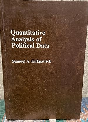Quantitative analysis of political data