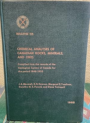 Seller image for Geological Survy of Canada Bulletin 115. Chemical Analyses of Canadian Rocks, Minerals and Ores for sale by Crossroads Books