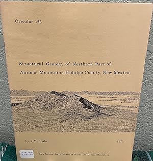 Imagen del vendedor de Structural geology of northern part of Animas Mountains, Hidalgo County, New Mexico a la venta por Crossroads Books