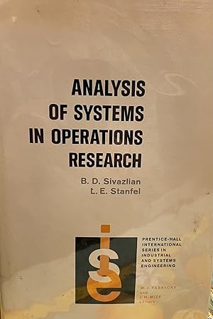 Analysis of Systems in Operations Research