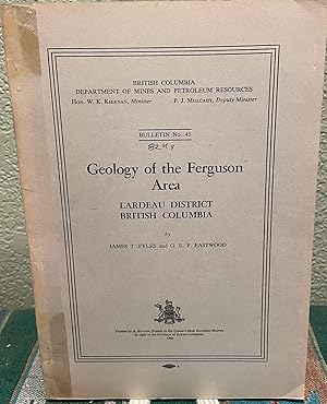 Seller image for Geology of the Ferguson area Lardeau district British Columbia for sale by Crossroads Books