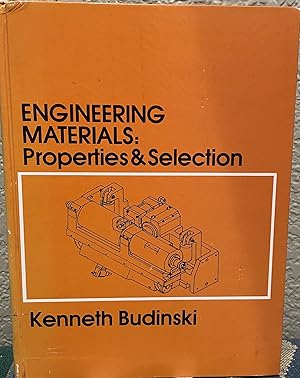 Imagen del vendedor de Engineering Materials Properties and Selection a la venta por Crossroads Books