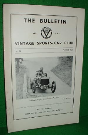 Seller image for THE BULLETIN OF THE VINTAGE SPORTS CAR CLUB No 84 Winter 1964 for sale by booksonlinebrighton