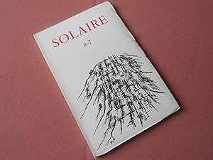 Image du vendeur pour Solaire , 6 - 7 , Et 1974 mis en vente par Benot HENRY