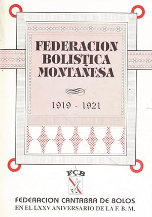 Bild des Verkufers fr Federacin Bolstica Montaesa 1919-1921 zum Verkauf von Librera Cajn Desastre