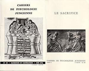 Image du vendeur pour Sacrifice et Castration - Cahiers de psychologie Jungienne (N10). Le Sacrifice - Cahiers de psychologie Jungienne (N25). mis en vente par ARTLINK