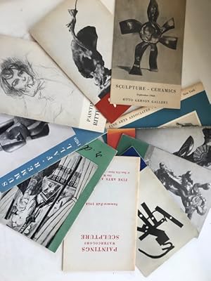 Seller image for 15 Assorted Exhibition Catalogues for sale by Robin Bledsoe, Bookseller (ABAA)
