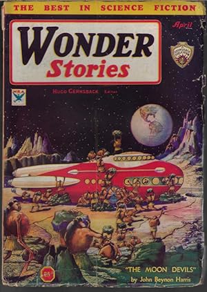 Bild des Verkufers fr WONDER Stories: April, Apr. 1934 zum Verkauf von Books from the Crypt
