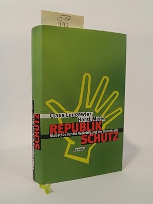 Seller image for Pepublikschutz Massstbe fr die Verteidigung der Demokratie for sale by ANTIQUARIAT Franke BRUDDENBOOKS