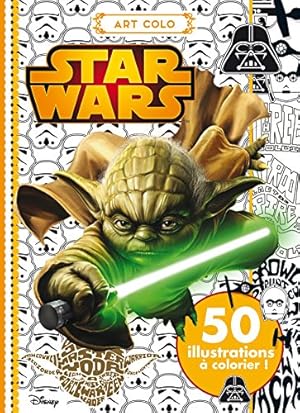 Bild des Verkufers fr Star Wars , MON COLO BOOK (coloriages & gribouillages pour plus grands): 50 illustrations colorier ! zum Verkauf von WeBuyBooks