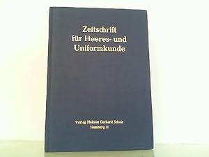 Bild des Verkufers fr Zeitschrift fr Heeres- und Uniformkunde Jahrgang 1964. zum Verkauf von Antiquariat Ehbrecht - Preis inkl. MwSt.