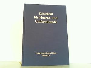 Bild des Verkufers fr Zeitschrift fr Heeres- und Uniformkunde Jahrgang 1961. zum Verkauf von Antiquariat Ehbrecht - Preis inkl. MwSt.