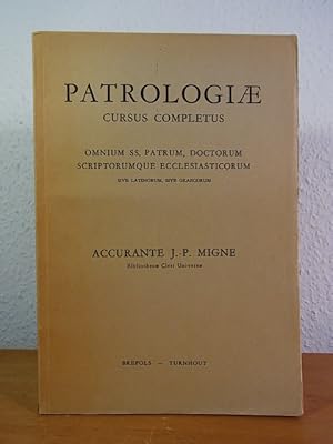 Sancti Ambrosii mediolanensis episcopi opera omnia (Patrologiae latinae cursus completus tomus 16)