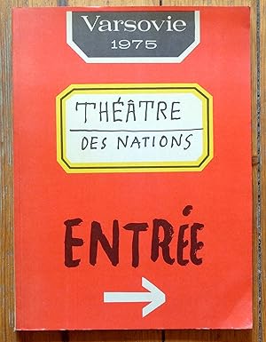 Théâtre des Nations - Varsovie 1975.