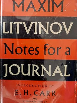 Notes for a Journal