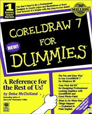 Bild des Verkufers fr CorelDRAW! 7 For Dummies zum Verkauf von WeBuyBooks