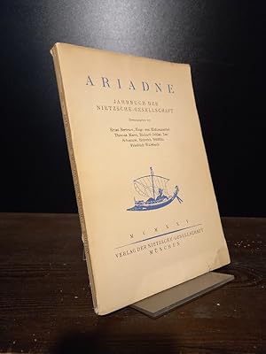 Bild des Verkufers fr Ariadne. Jahrbuch der Nietzsche-Gesellschaft 1925. [Herausgegeben von Ernst Bertram, Hugo von Hofmannsthal uvam]. zum Verkauf von Antiquariat Kretzer