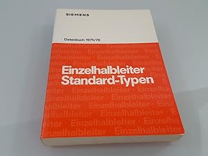 Siemens. Einzelhalbleiter Standard-Typen, Datenbuch 1975/76