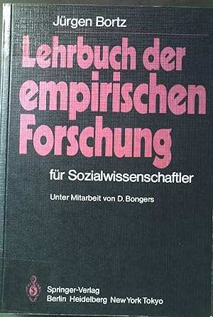 Bild des Verkufers fr Lehrbuch der empirischen Forschung : fr Sozialwissenschaftler. zum Verkauf von books4less (Versandantiquariat Petra Gros GmbH & Co. KG)