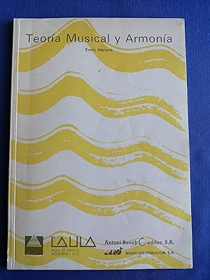 Teoría musical y armonía : producido por Aula de Música Moderna y Jazz
