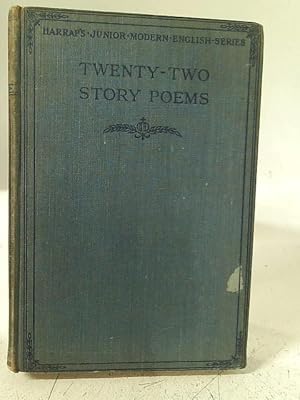 Bild des Verkufers fr Twenty-Two Story Poems zum Verkauf von World of Rare Books