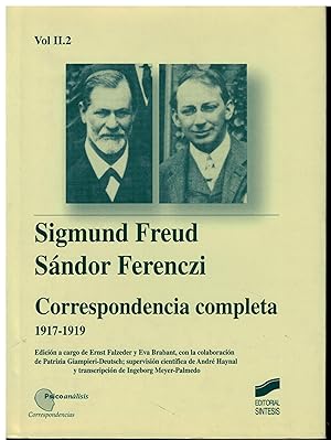 Imagen del vendedor de Correspondencia completa 1917- 1919. Vol II. 2 a la venta por Librera Santa Brbara