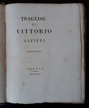 Tragedie di Vittorio Alfieri. Tomo terzo: Ottavia, Timoleone, Merope