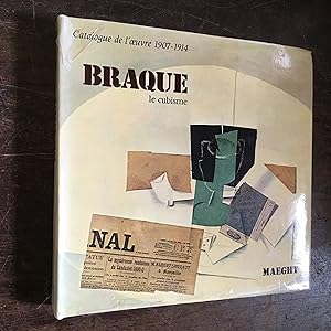 Immagine del venditore per Braque: Catalogue le cubisme fin 1907-1914 venduto da Joe Maynard