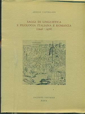 Immagine del venditore per Saggi di linguistica e filologia italiana e romanza (1946-1976) venduto da Librodifaccia