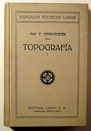 Seller image for TOPOGRAFA I - Barcelona 1928 for sale by Llibres del Mirall