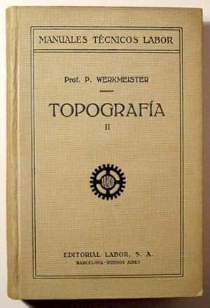 Seller image for TOPOGRAFA II - Barcelona 1928 for sale by Llibres del Mirall