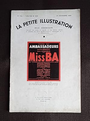 La petite illustration - N°700 - 24 Novembre 1934