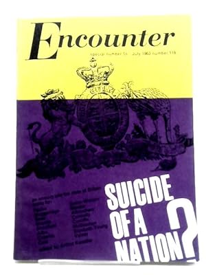 Seller image for Encounter Vol. XXI No. I for sale by World of Rare Books