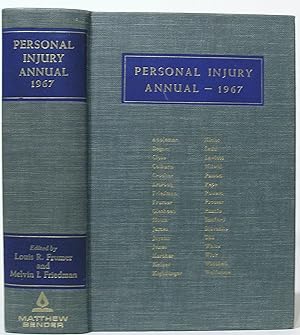Personal Injury Annual - 1967