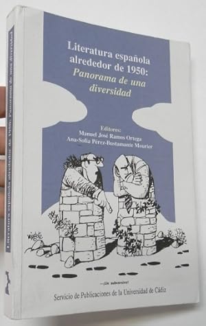 Bild des Verkufers fr Literatura espaola alrededor de 1950: Panorama de una diversidad zum Verkauf von Librera Mamut