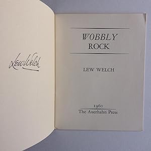 Seller image for Wobbly Rock for sale by Rural Hours (formerly Wood River Books)