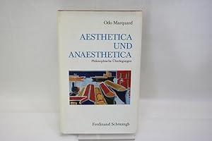 Aesthetica und Anaesthetica Philosophische Überlegungen.