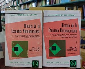 Immagine del venditore per Historia de la econom�a norteamericana. Tomo 1 y 2 venduto da Librer�a El Pez Volador