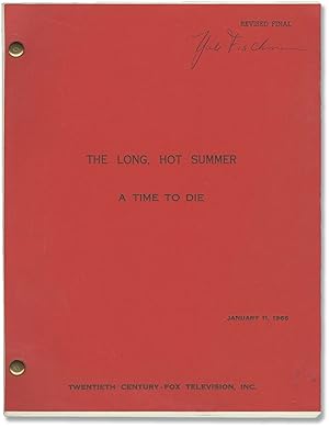 Bild des Verkufers fr The Long, Hot Summer: A Time to Die (Original screenplay for the 1966 television episode) zum Verkauf von Royal Books, Inc., ABAA