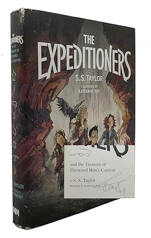 Seller image for THE EXPEDITIONERS AND THE TREASURE OF DROWNED MAN'S CANYON Signed for sale by Rare Book Cellar