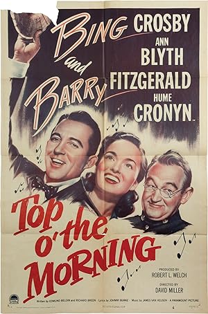 Seller image for Top o' the Morning (Original poster for the 1949 film) for sale by Royal Books, Inc., ABAA