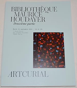 Bibliothèque Maurice Houdayer. Deuxième partie, 21 septembre 2021. Vente #4156