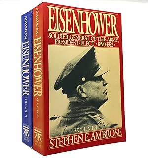 Imagen del vendedor de EISENHOWER 2 VOLUME SET Soldier, General of the Army, Presidetn-Elect 190-1952 , the President a la venta por Rare Book Cellar