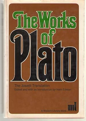 Image du vendeur pour The Works Of Plato The Jowett Translation mis en vente par Dan Glaeser Books